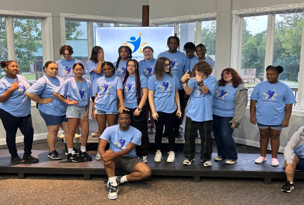 A group of congregational youth participants.